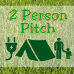 2 Person Pitch - Family Field - with ELEC hook-up