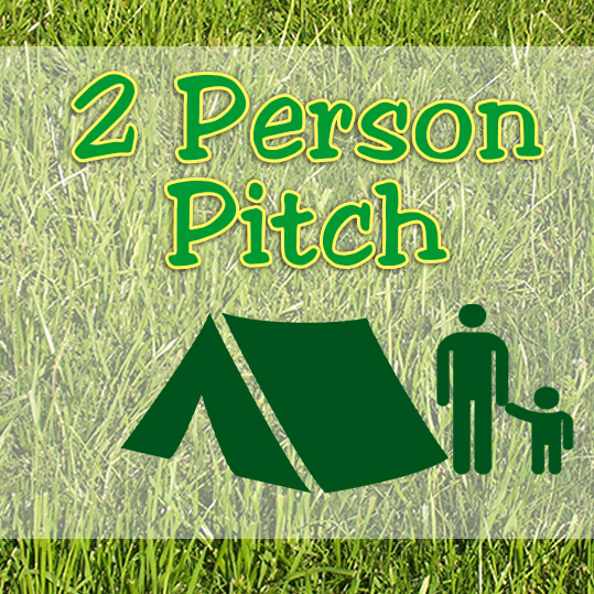 2 Person Pitch – Family Field – without ELEC hook-up