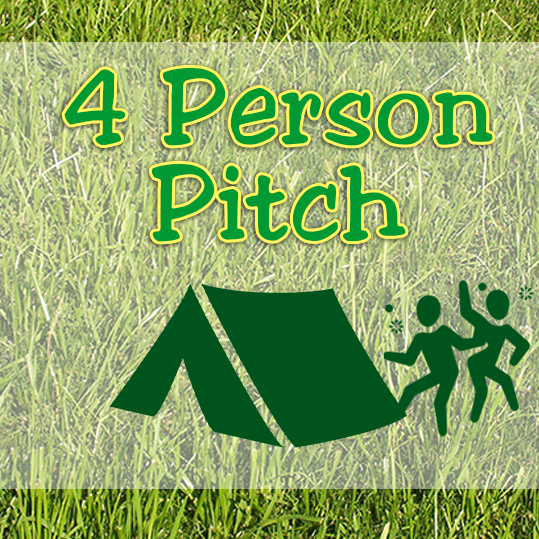 4 Person Pitch – On The Go Field – without ELEC hook-up