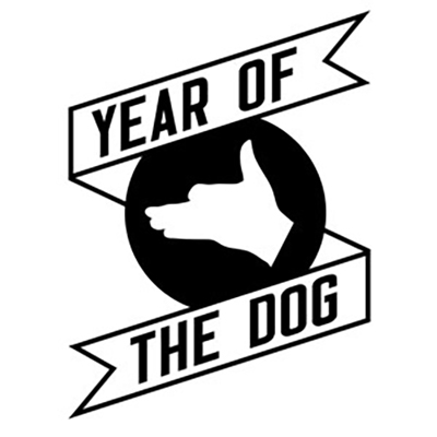 year of the dog logo