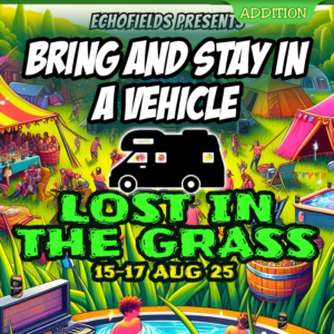 Lost in the grass 2025 vehicle