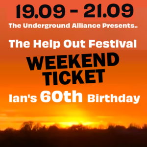 The Help Out Festival weekend ticket