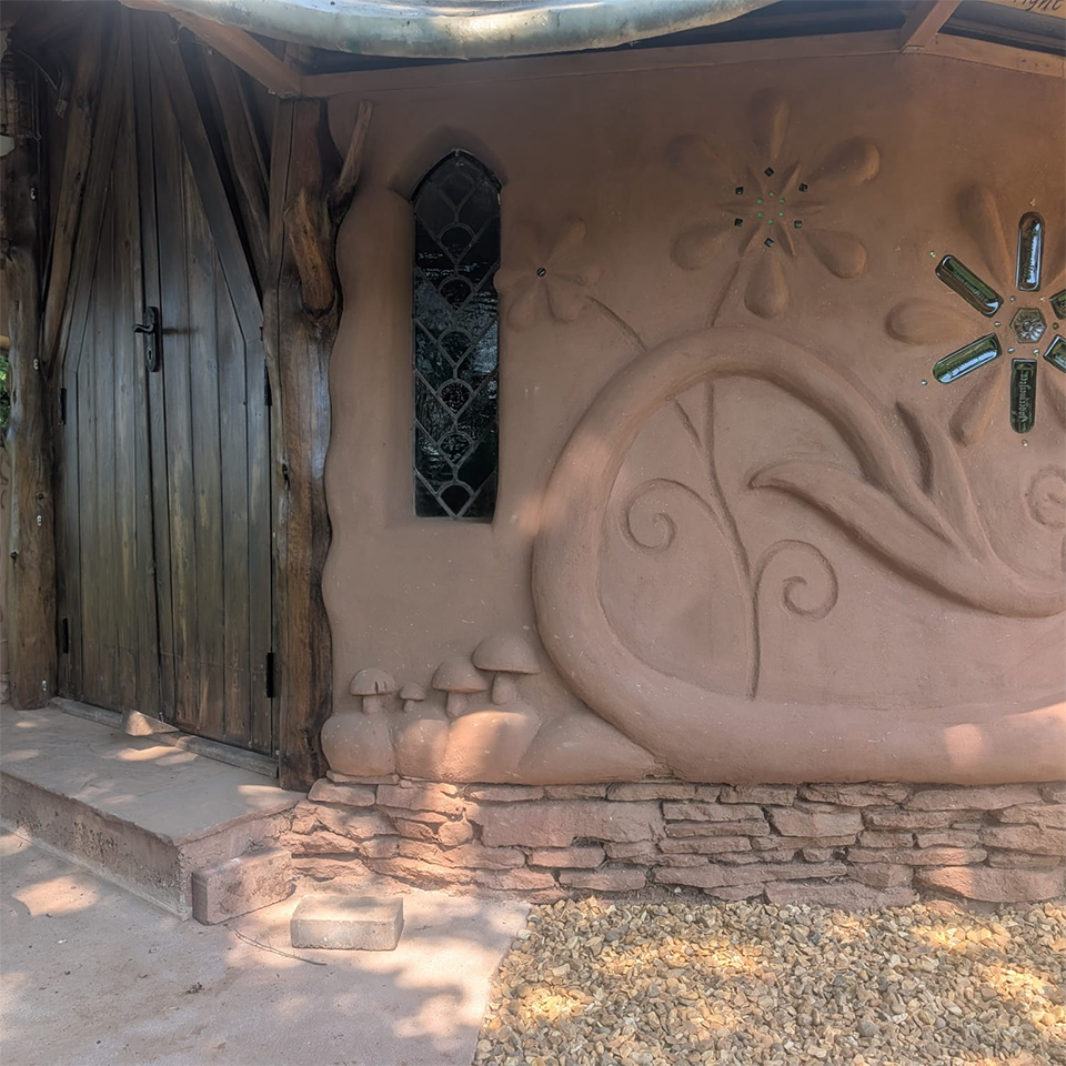 Fire Cob Glamping Pod